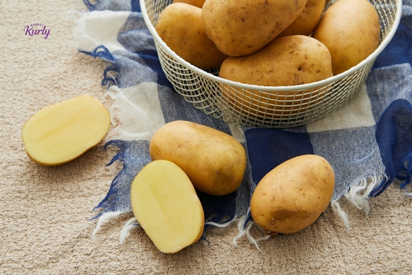 마켓컬리가 ‘희소가치 프로젝트’를 통해 선보이는&nbsp;서산 금왕 감자. 사진=마켓컬리<br>