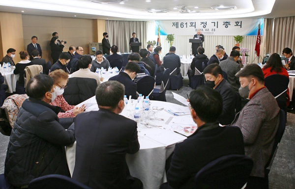 한국장류협동조합은 23일 서울올림픽파크텔 아테네홀에서 정기총회를 개최했다.