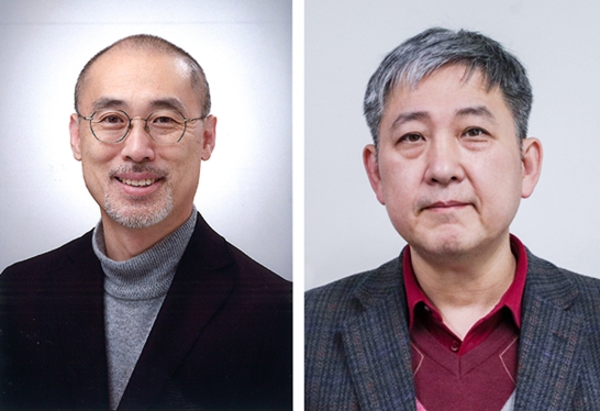 제32회 수당상 수상자로 선정된 안지훈 고려대 생명과학과 교수(왼쪽), 김기현 한양대 건설환경공학과 석학교수. 사진=삼양그룹<br>