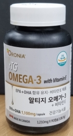 비타민E 함량 부족으로 회수 조치된 ‘알티지 오메가-3 + 비타민E’