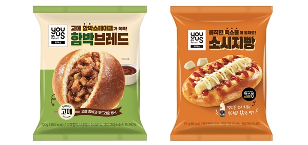 ‘고메함박 브래드’와&nbsp;‘맥스봉 소시지빵’<br>