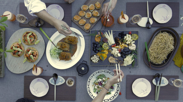 캘리포니아 유제품과 우리나라 전통장의 맥을 이어가고 있는 무량수 전통장을 접목해 개발한 소스로 만든 새로운 요리&nbsp;