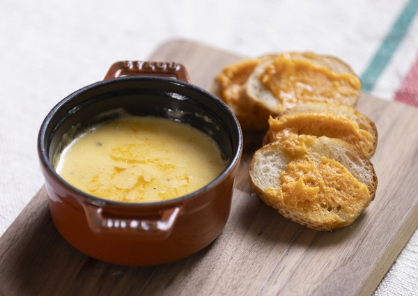 고추장 치즈 퐁듀(콜비잭 &amp; 토마치즈), 고추장 크림소스 바게트