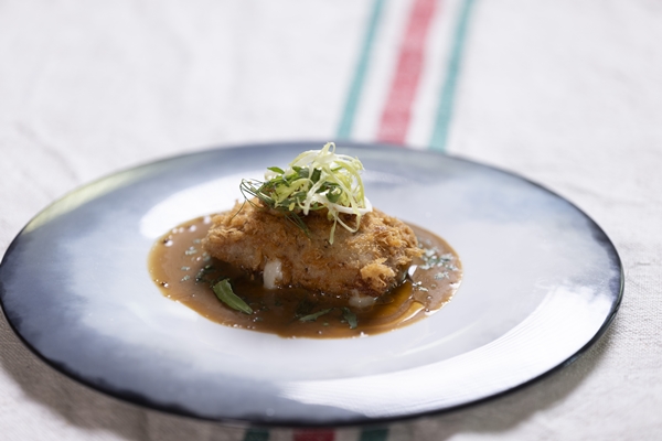 쌈장 버터 &amp; 모짜렐라 포크 커틀렛<br>