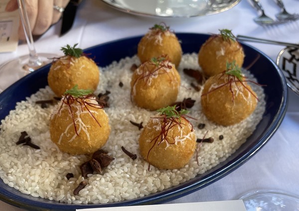 &nbsp;카초 에 페페 아란치니(쌈장 크림치즈)