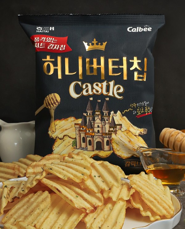 허니버터칩 캐슬 갈릭 브레드<br>