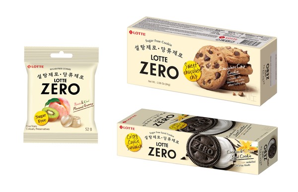 카자흐스탄에 선보이는 무설탕 디저트 브랜드 ‘제로’ 3종. 사진=<br>