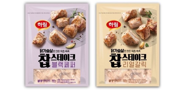  ‘닭가슴살로 만든 육즙 촉촉 찹스테이크’&nbsp;블랙페퍼와 리얼갈릭