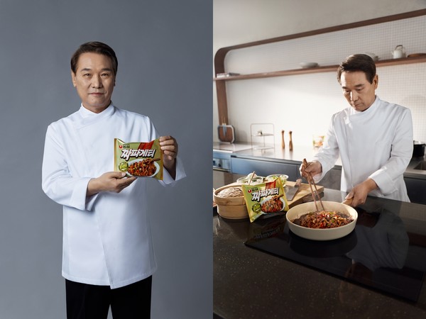농심 짜파게티 모델 후덕죽 셰프. 사진=농심 <br>