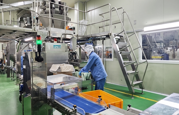 가공시설이 현대화된 미곡종합처리장 청원생명농협. 사진=나명옥 기자&nbsp;<br>