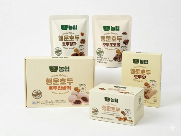 ‘행운호두’ 5종<br>