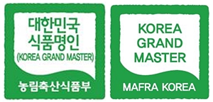 대한민국식품명인 인증마크