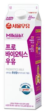 서울우유, ‘밀크랩 프로바이오틱스 우유’